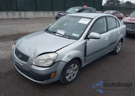 2007 Kia Rio Lx из США, поврежденный, VIN KNADE123176226987